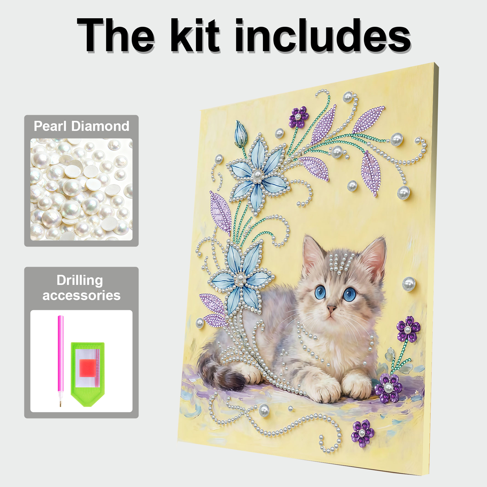 Resin Craft For Beginners - DIY Pearl Painting Kit for Adults/Beginners