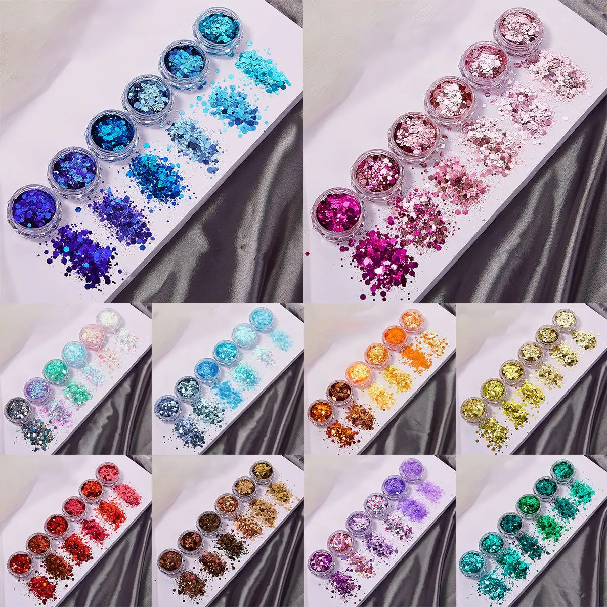 6Colors/Set Resin Sparkling Se - Resin Glitter Pack incelemesi ve fiyatı