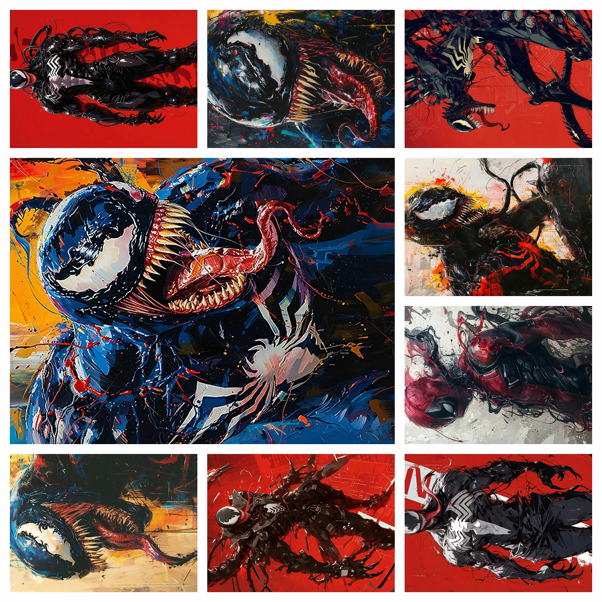 Anime Marvel venom spider-man  - Resin Craft Kit incelemesi ve fiyatı
