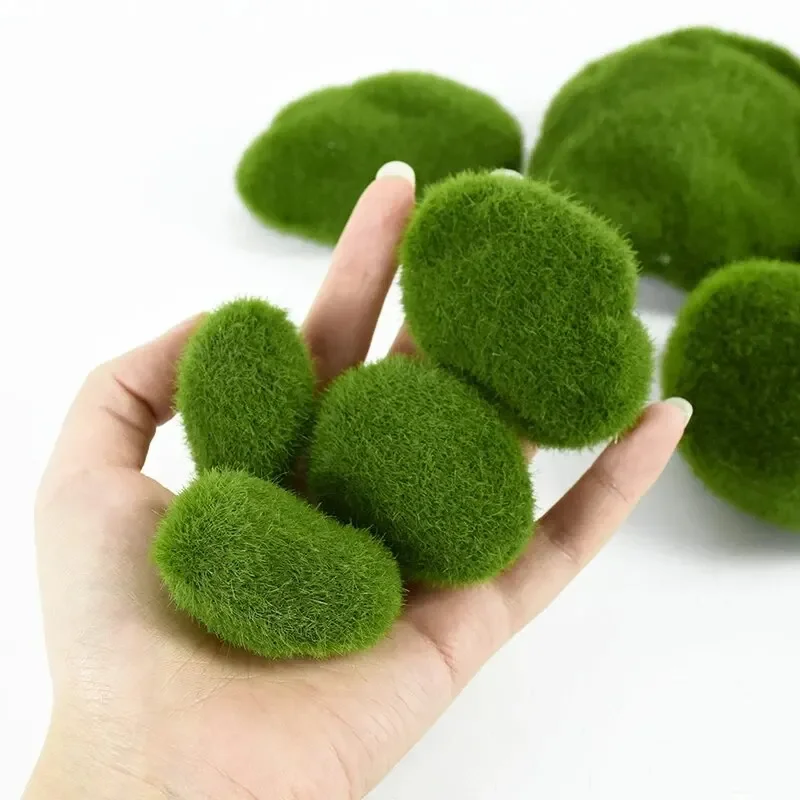 10Pcs Simulation Moss Stone Ar - Terrarium Moss Art incelemesi ve fiyatı