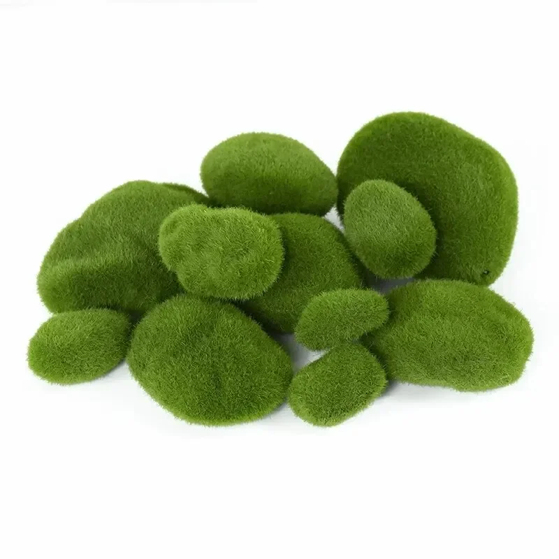 10Pcs Simulation Moss Stone Ar - Terrarium Moss Art incelemesi ve fiyatı