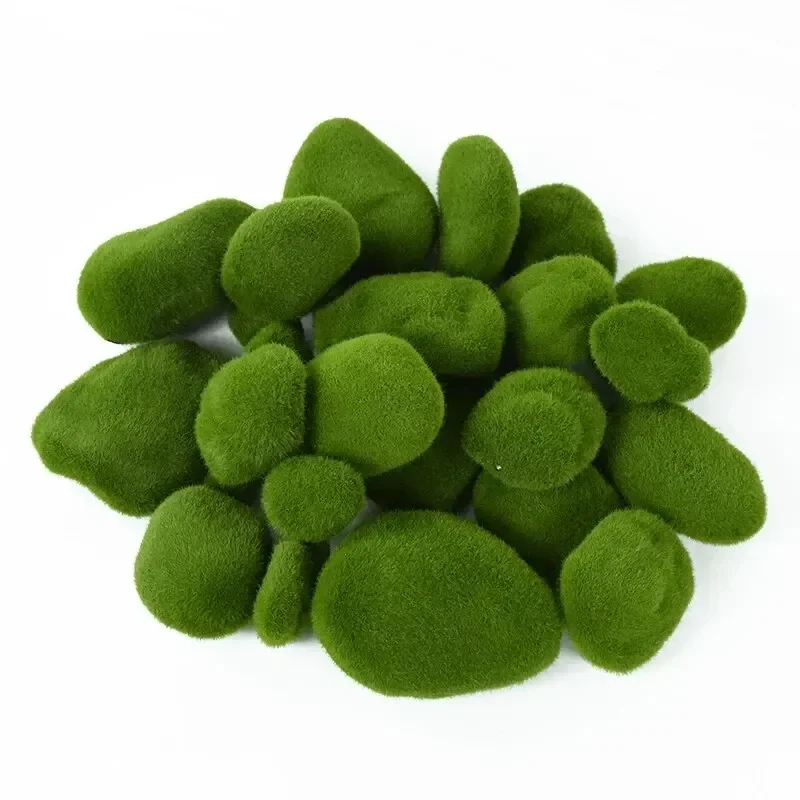 10Pcs Simulation Moss Stone Ar - Terrarium Moss Art incelemesi ve fiyatı