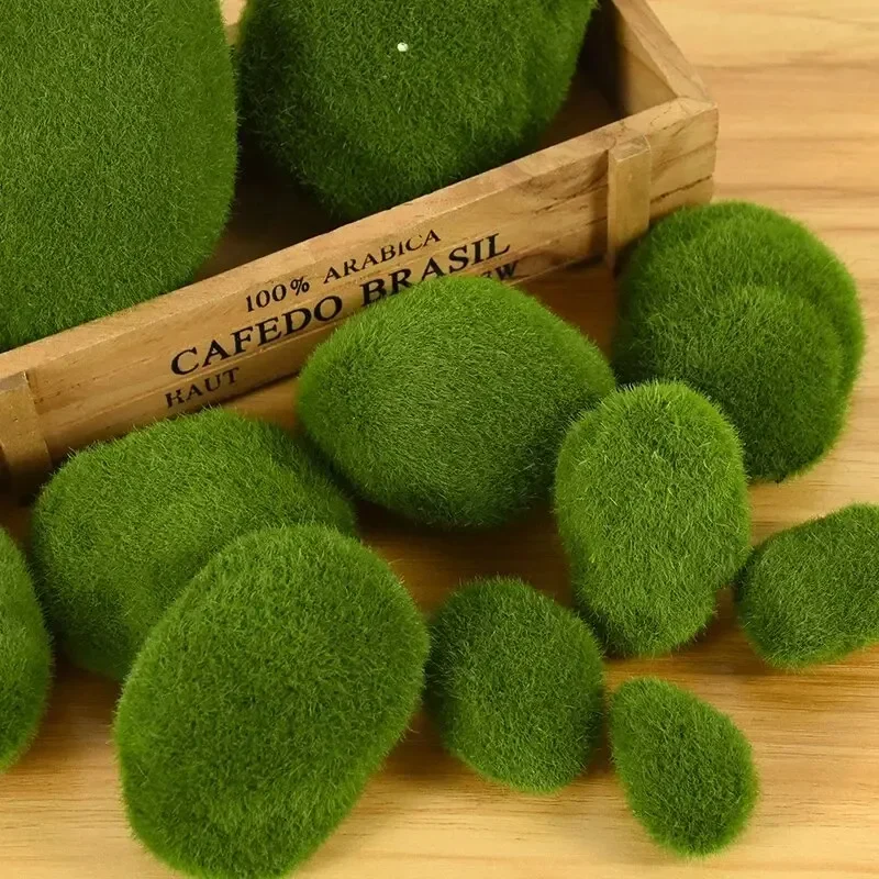 10Pcs Simulation Moss Stone Ar - Terrarium Moss Art incelemesi ve fiyatı
