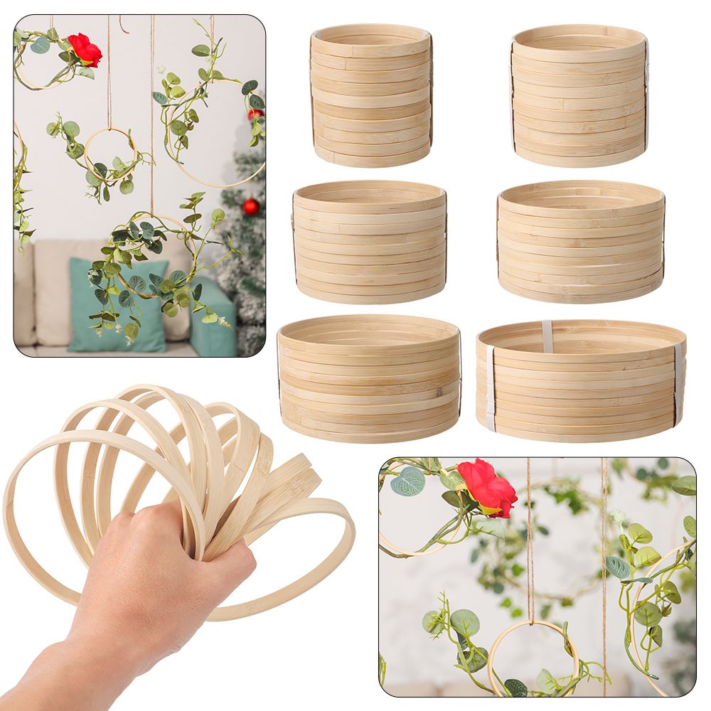 10Pcs 10/12/15/18/20/26cm Ring - Wood Ring Blank incelemesi ve fiyatı