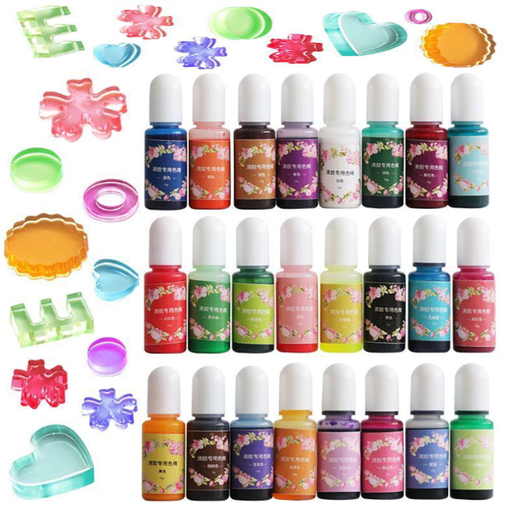 26 Colors 10ml Epoxy Resin Pig - Epoxy Uv Resin Kit incelemesi ve fiyatı