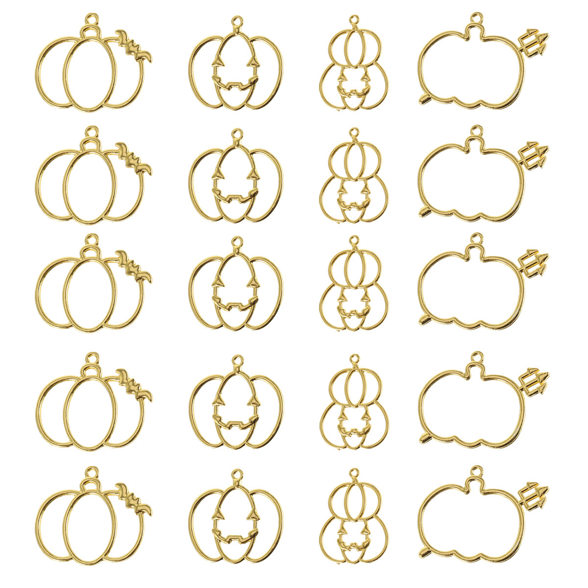 20Pcs DIY Pumpkin Resin Pendan - Resin Craft Kit incelemesi ve fiyatı