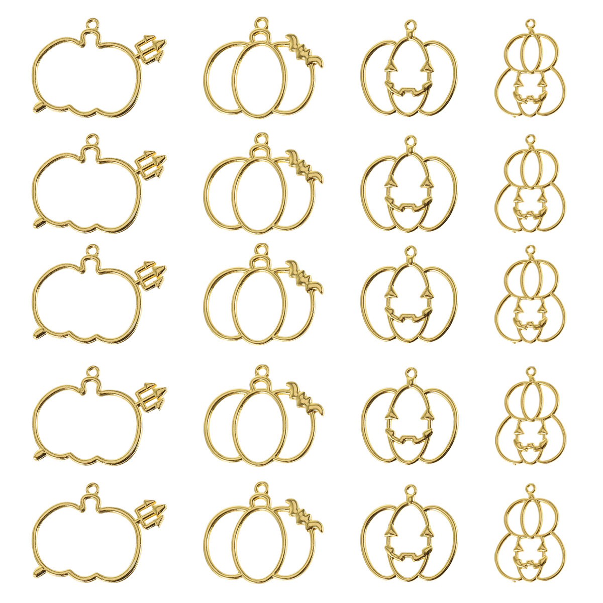 20Pcs DIY Pumpkin Resin Pendan - Resin Craft Kit incelemesi ve fiyatı