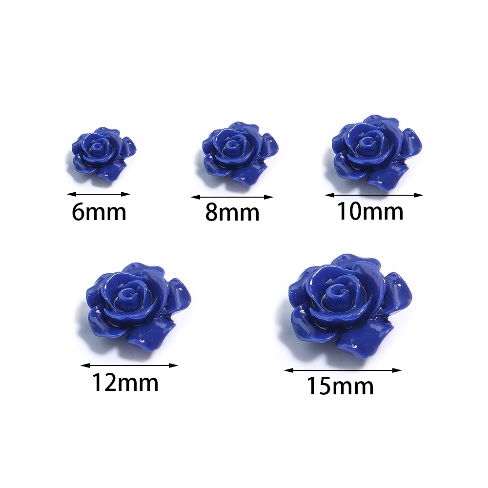 10pcs 6 8 10 12 15mm Imitation - Flower Preservation Resin incelemesi ve fiyatı