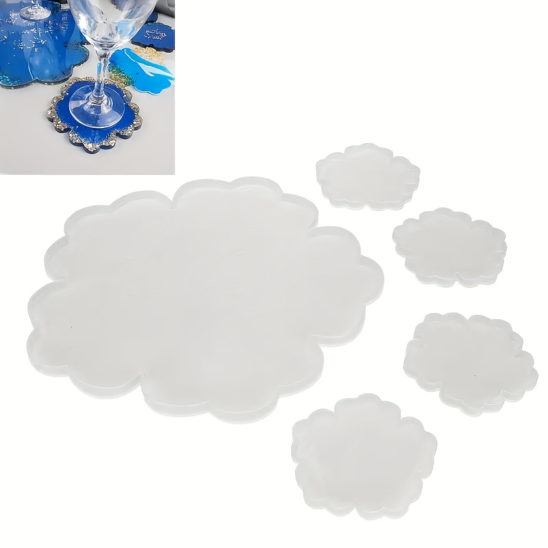 5pcs Mirror Large Flower Small - Flower Preservation Resin incelemesi ve fiyatı