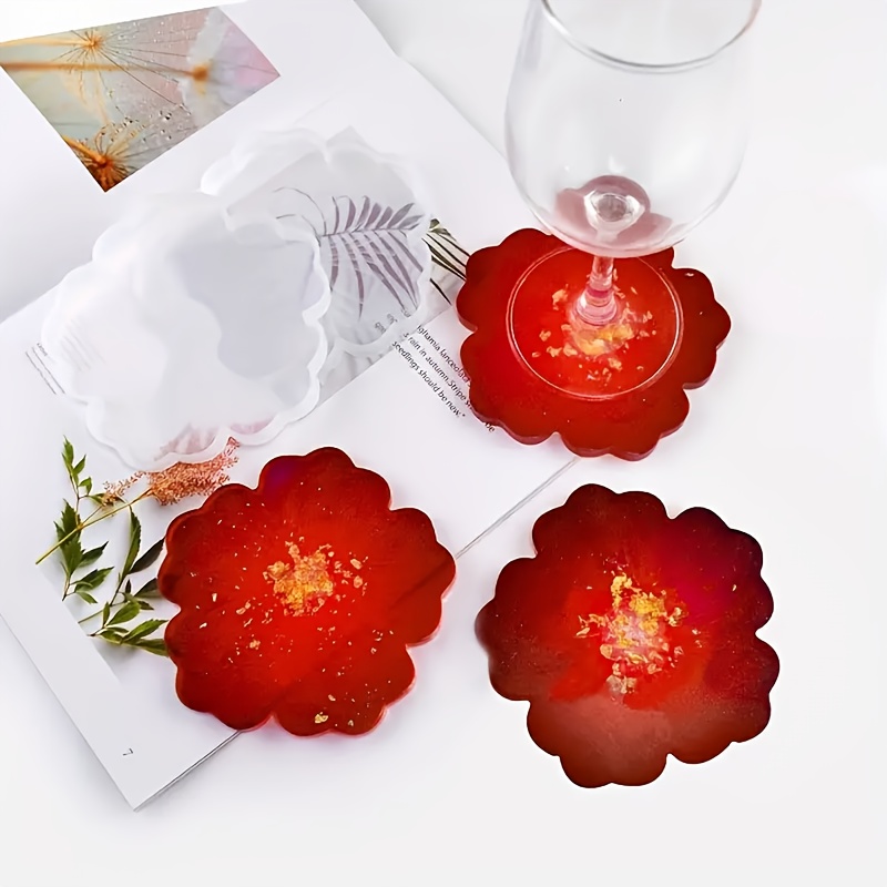5pcs Mirror Large Flower Small - Flower Preservation Resin incelemesi ve fiyatı