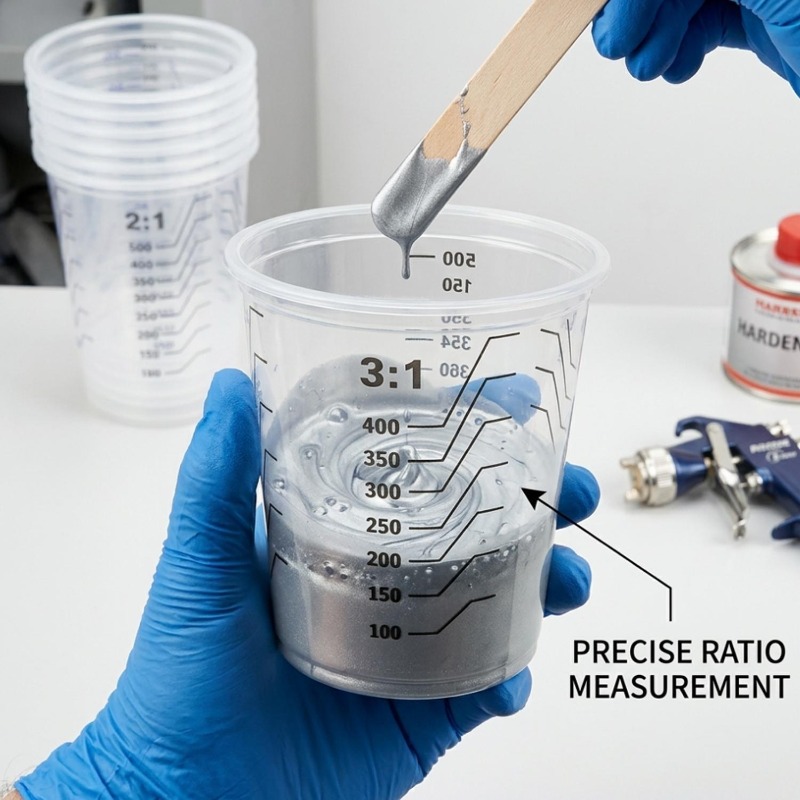 Transparent Plastic Measuring  - Mixing Cup Silicone incelemesi ve fiyatı