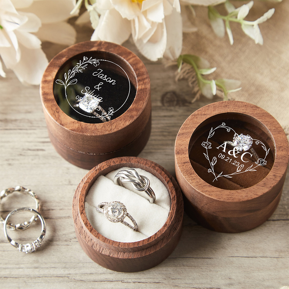 Personalized Wooden Wedding Ri - Wood Ring Blank incelemesi ve fiyatı