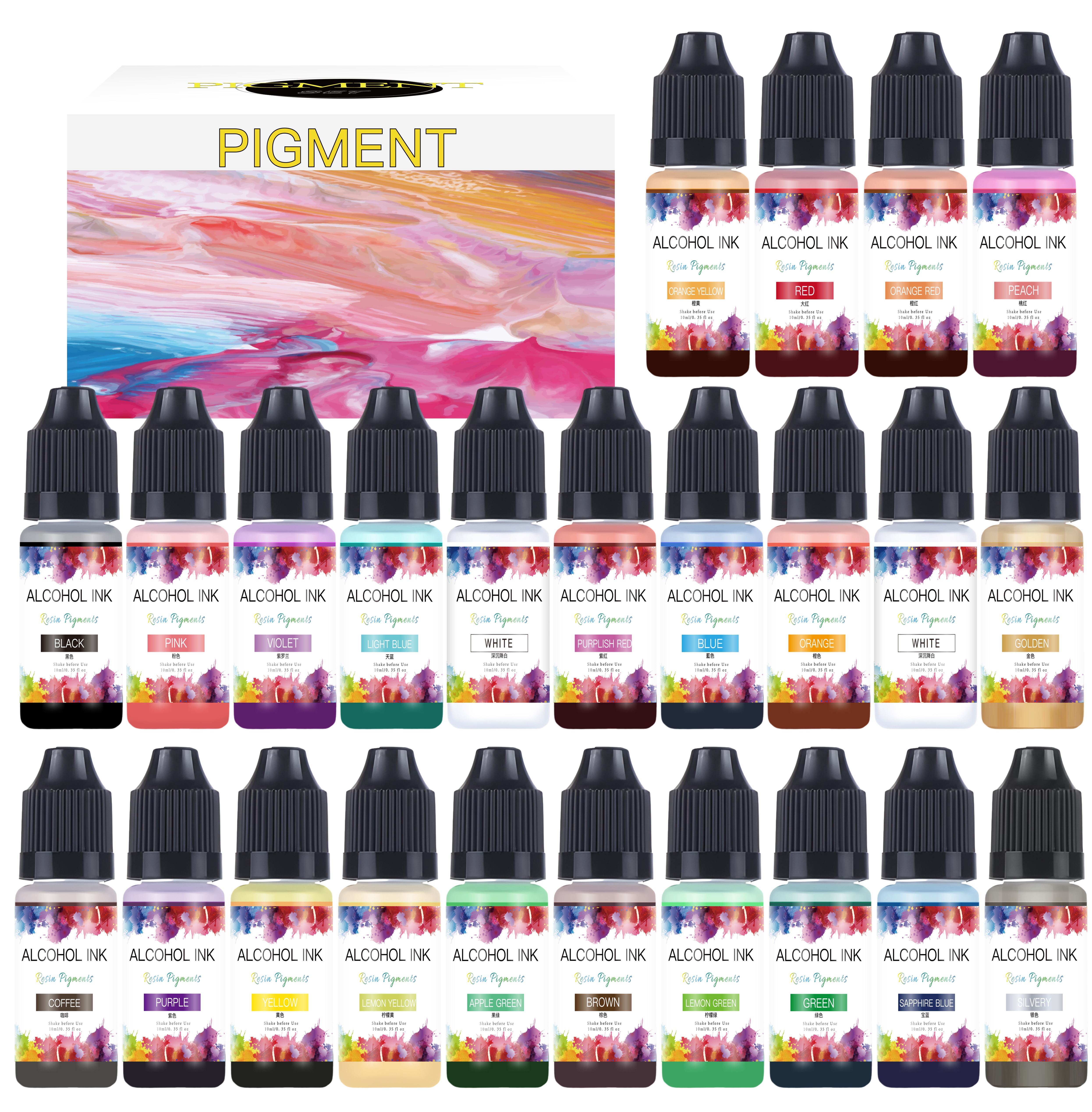 10ml Alcohol Ink Art Epoxy Res - Resin Dye Alcohol incelemesi ve fiyatı
