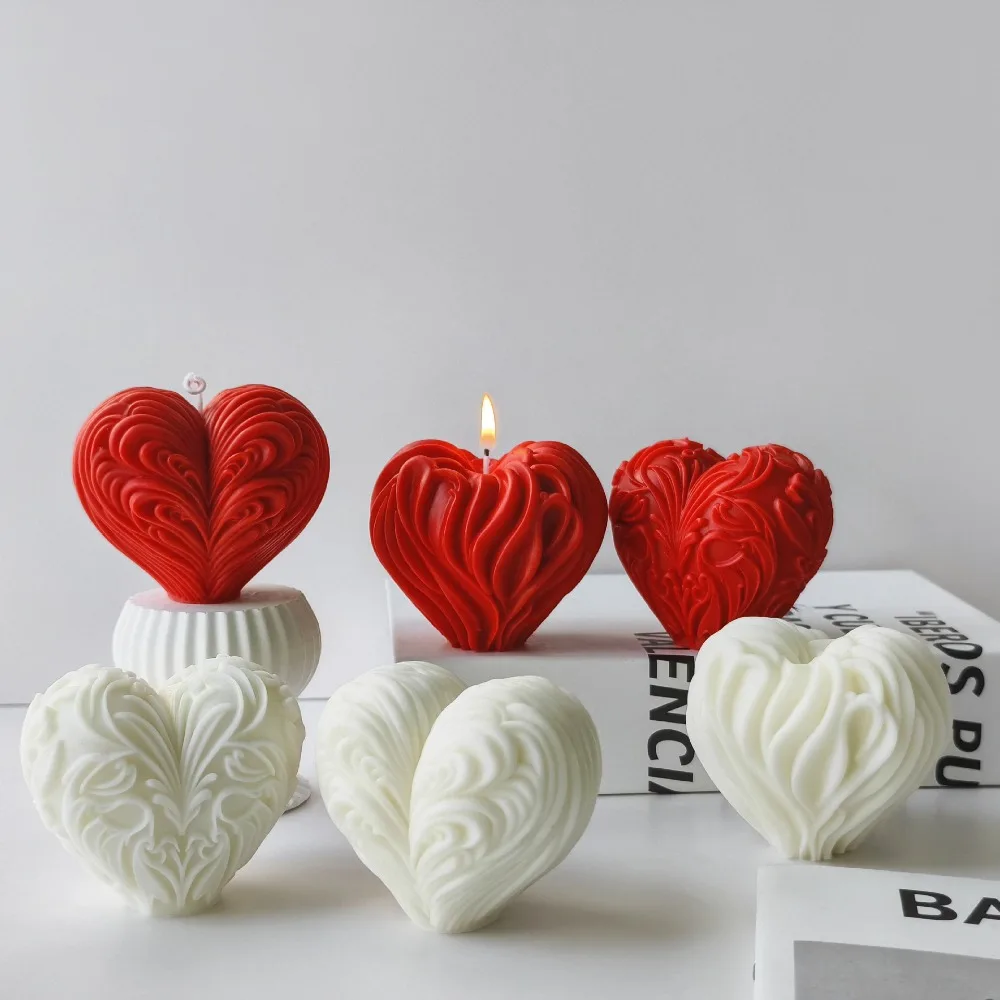 Romantic Heart Silicone Candle - Resin Ocean Wave Mold incelemesi ve fiyatı