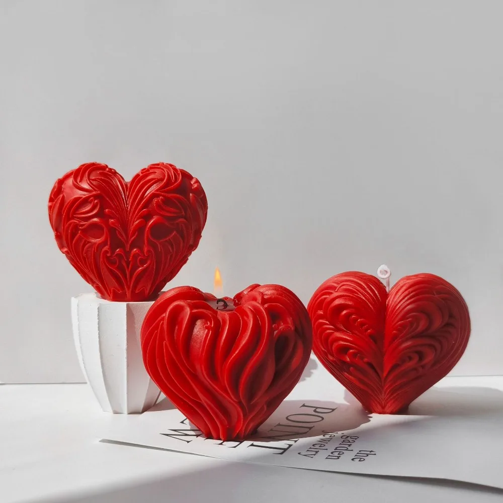 Romantic Heart Silicone Candle - Resin Ocean Wave Mold incelemesi ve fiyatı