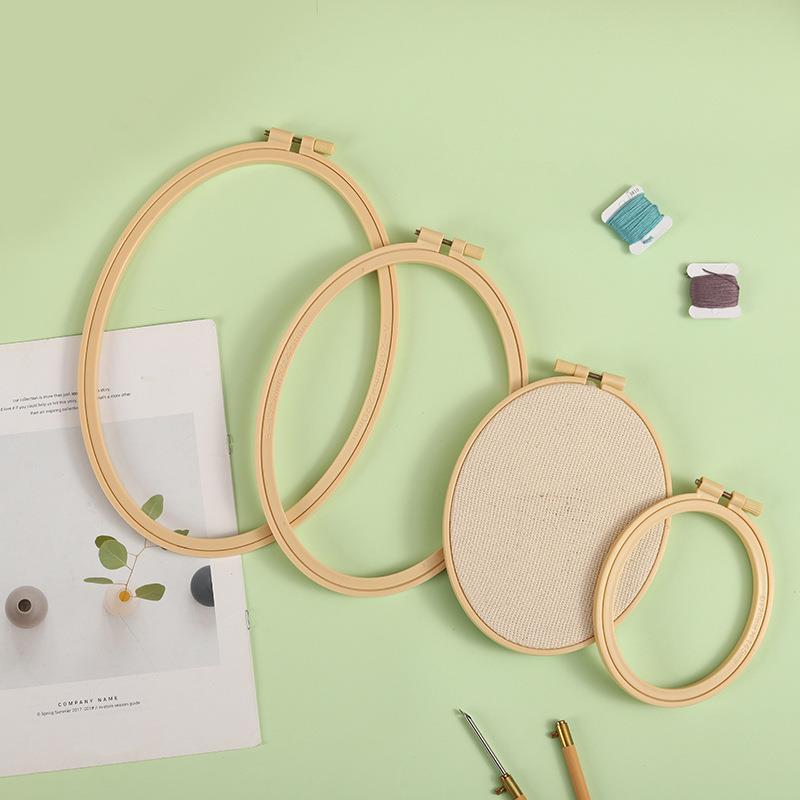 Imitation Bamboo Plastic Oval  - Wood Ring Blank incelemesi ve fiyatı