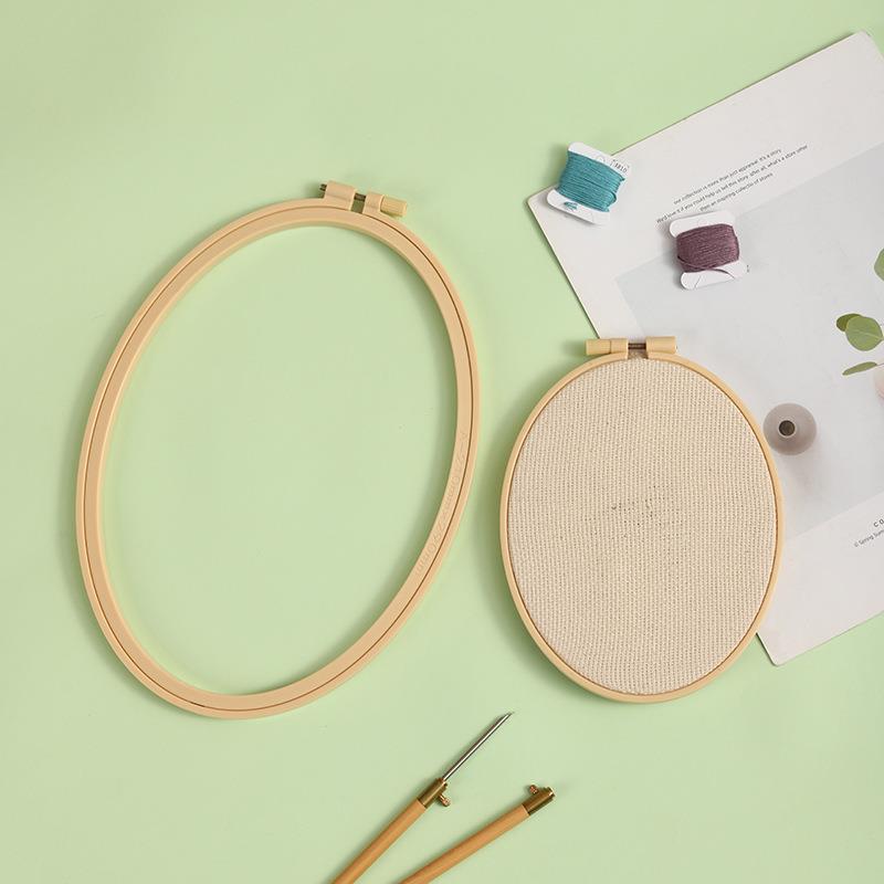 Imitation Bamboo Plastic Oval  - Wood Ring Blank incelemesi ve fiyatı