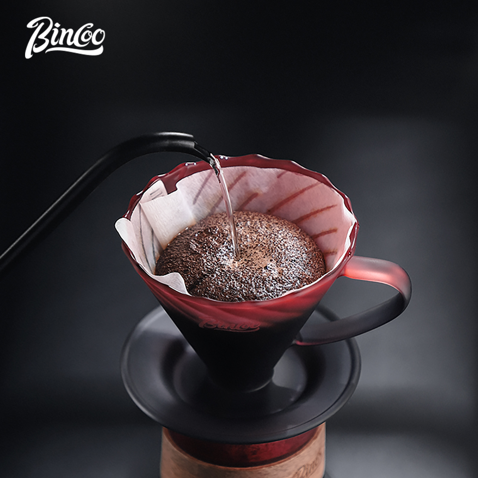 Bincoo Pour Over Coffee Maker  - Mixing Cup Silicone incelemesi ve fiyatı
