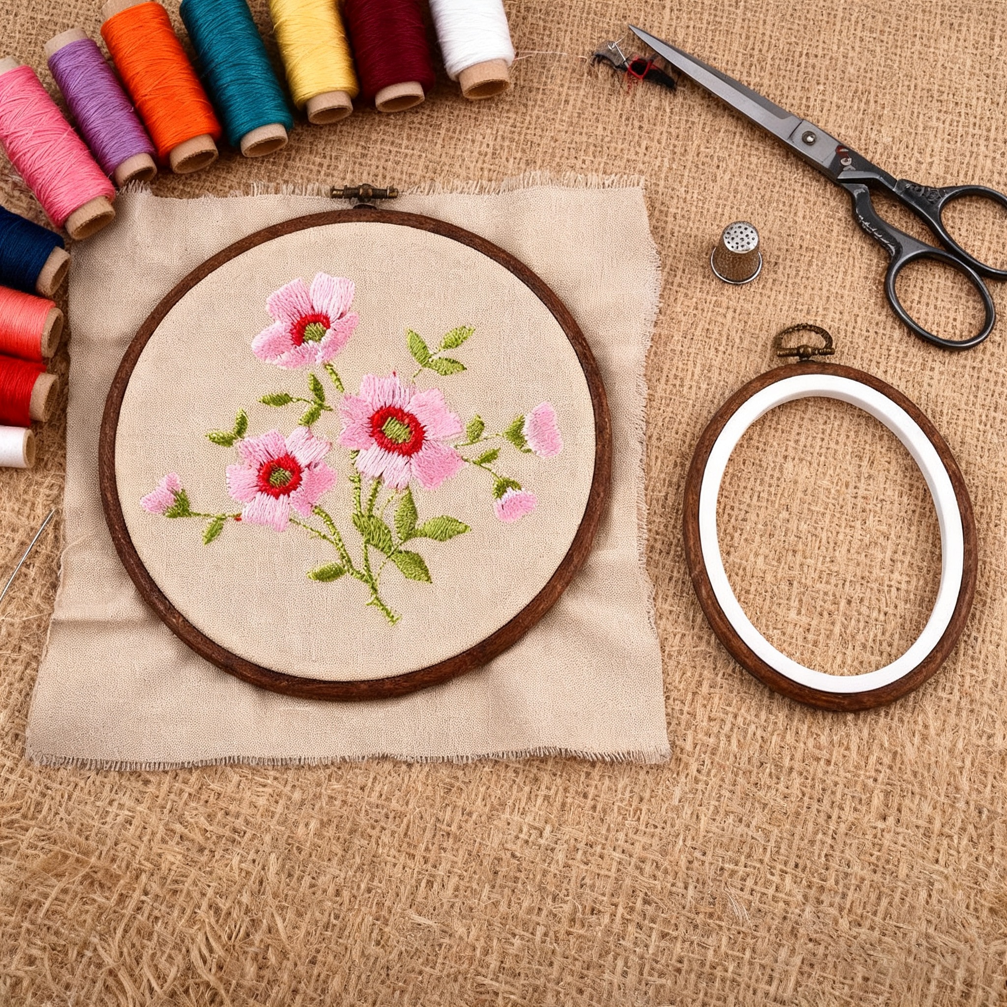 10PCS Sewing Tool Round Oval I - Wood Ring Blank incelemesi ve fiyatı