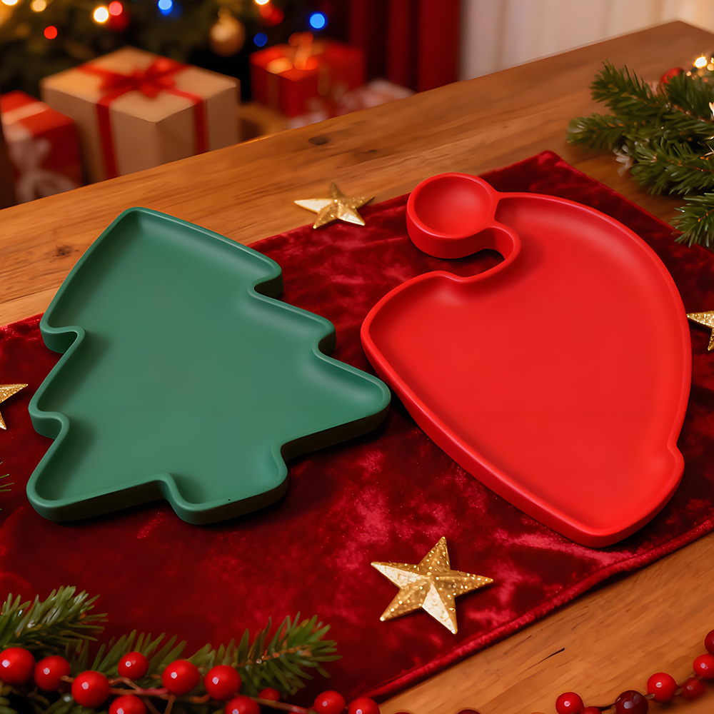 S0246 Christmas Tree Santa Hat - Serving Tray Mold incelemesi ve fiyatı