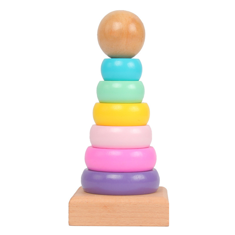 Children Rainbow Tower Ferrule - Wood Ring Blank incelemesi ve fiyatı