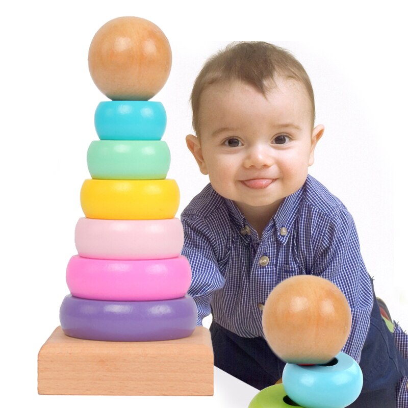 Children Rainbow Tower Ferrule - Wood Ring Blank incelemesi ve fiyatı