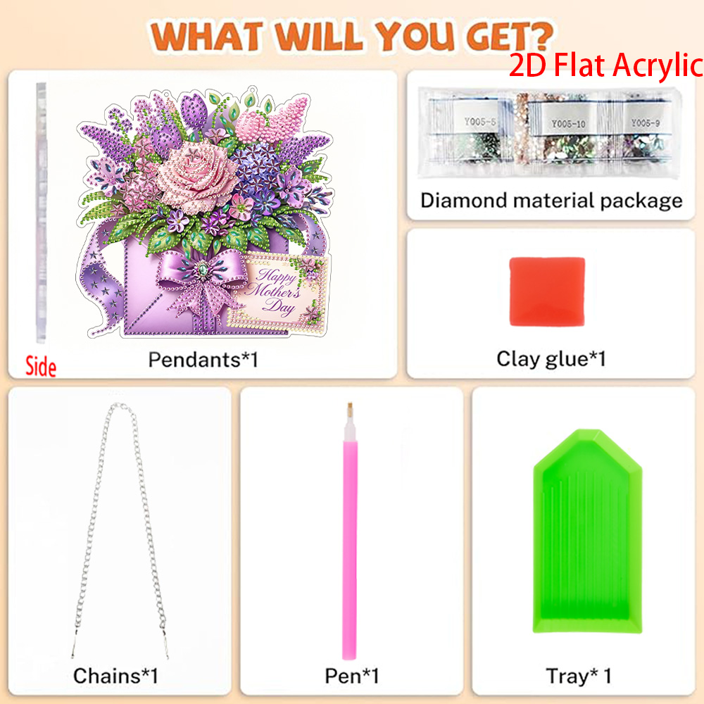 2D Flat Acrylic, 5D DIY Diamon - Resin Craft For Beginners incelemesi ve fiyatı