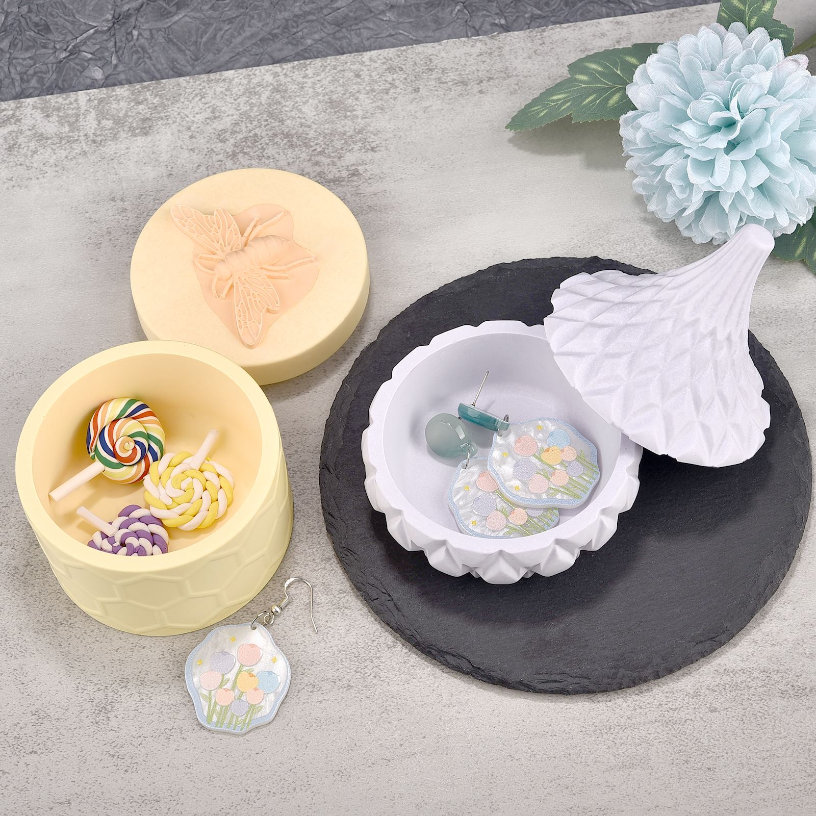 Round Stripe with Cover Bottle - Serving Tray Mold incelemesi ve fiyatı