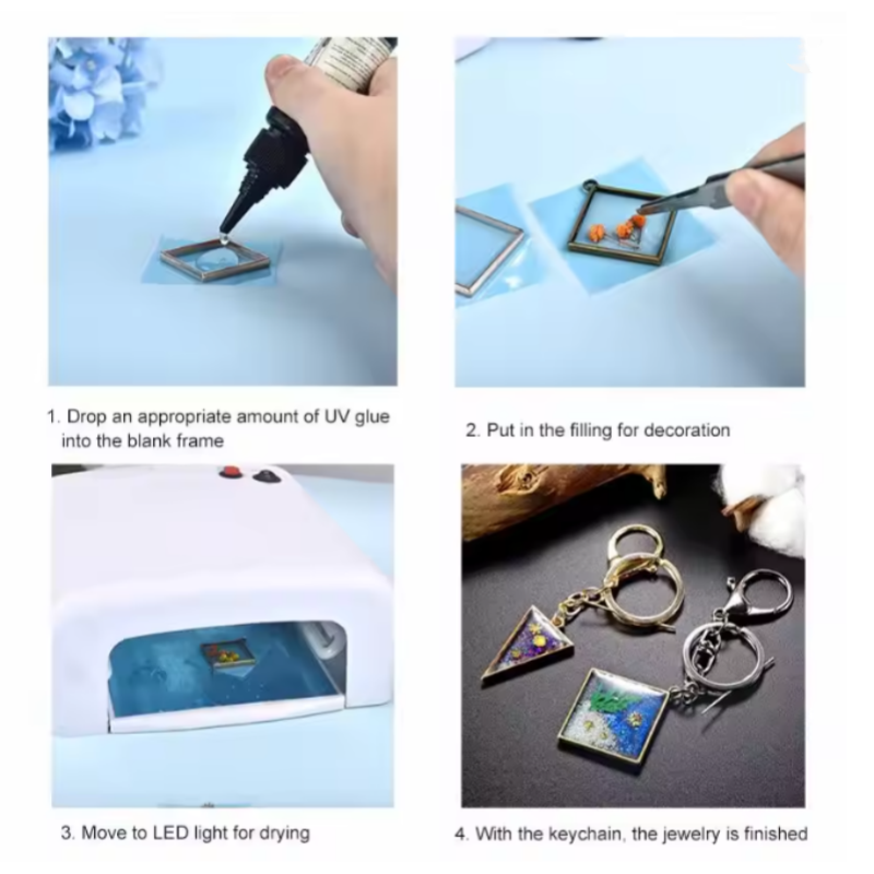100g UV Resin Clear,Hard,Upgra - Epoxy Uv Resin Kit incelemesi ve fiyatı
