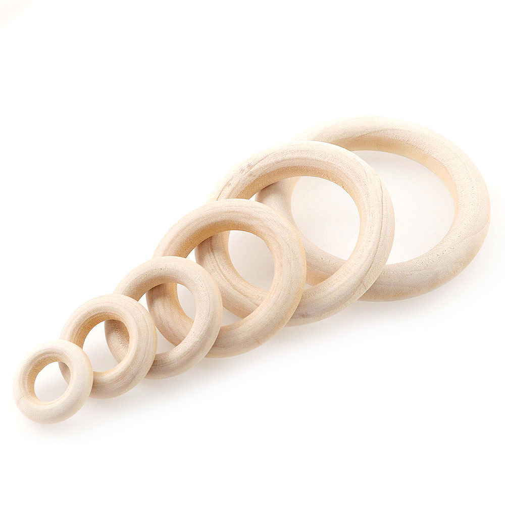 Unfinished Wooden Rings 20-60m - Wood Ring Blank incelemesi ve fiyatı