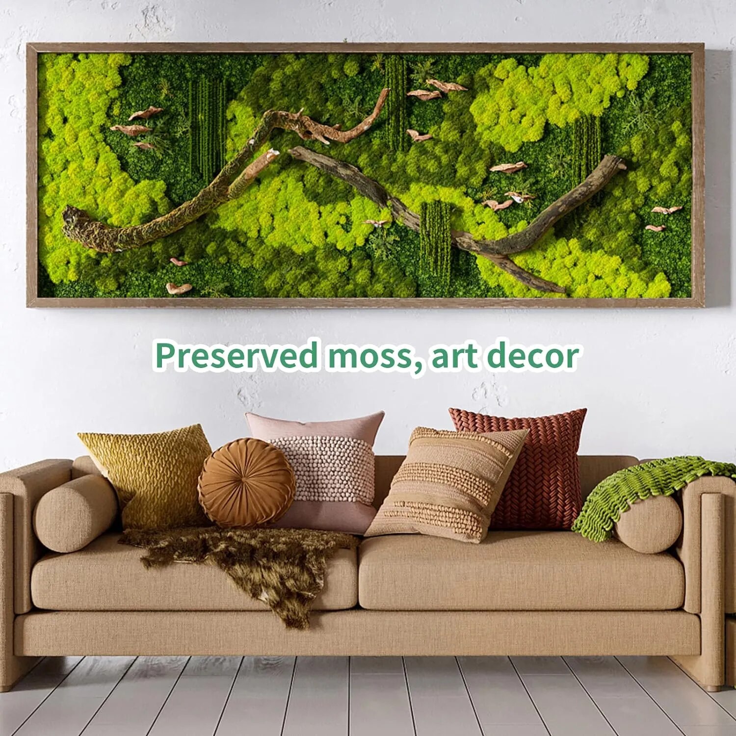 Artificial Green Plants Eterna - Terrarium Moss Art incelemesi ve fiyatı