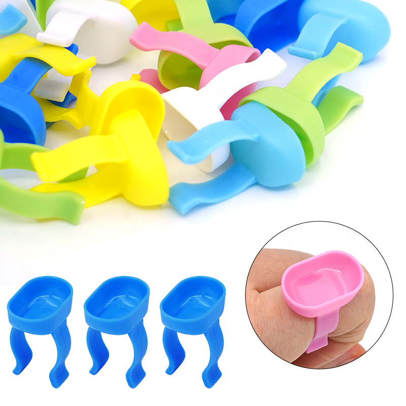 20pcs Dental Mixing Finger Rin - Mixing Cup Silicone incelemesi ve fiyatı