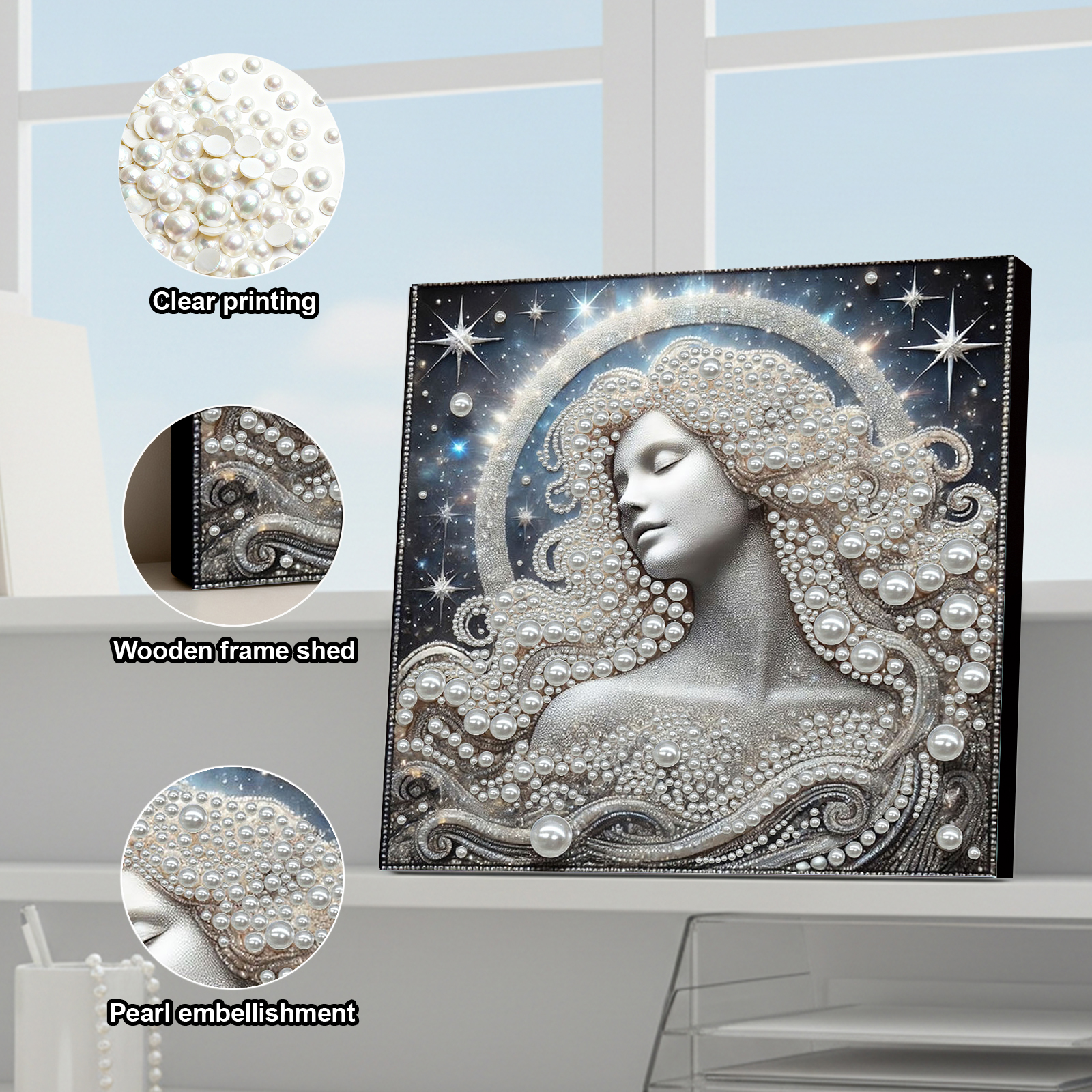 DIY Ladies Pearl Painting Art  - Resin Craft For Beginners incelemesi ve fiyatı