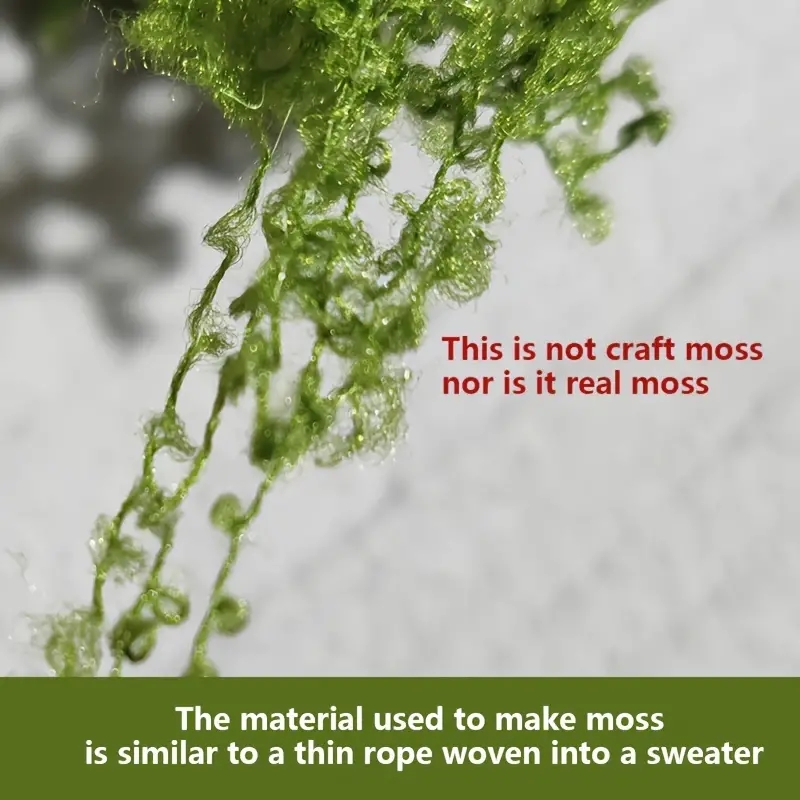 about 20g Artificial Green Pla - Terrarium Moss Art incelemesi ve fiyatı