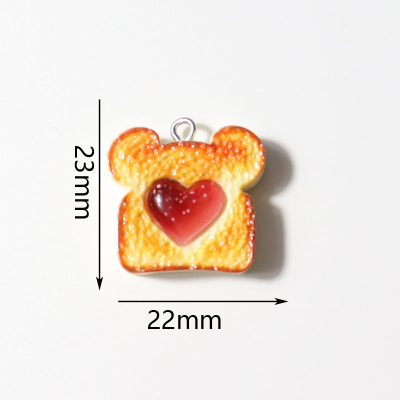 10pcs Resin Plastic Bread Pend - Resin Crafts Diy incelemesi ve fiyatı