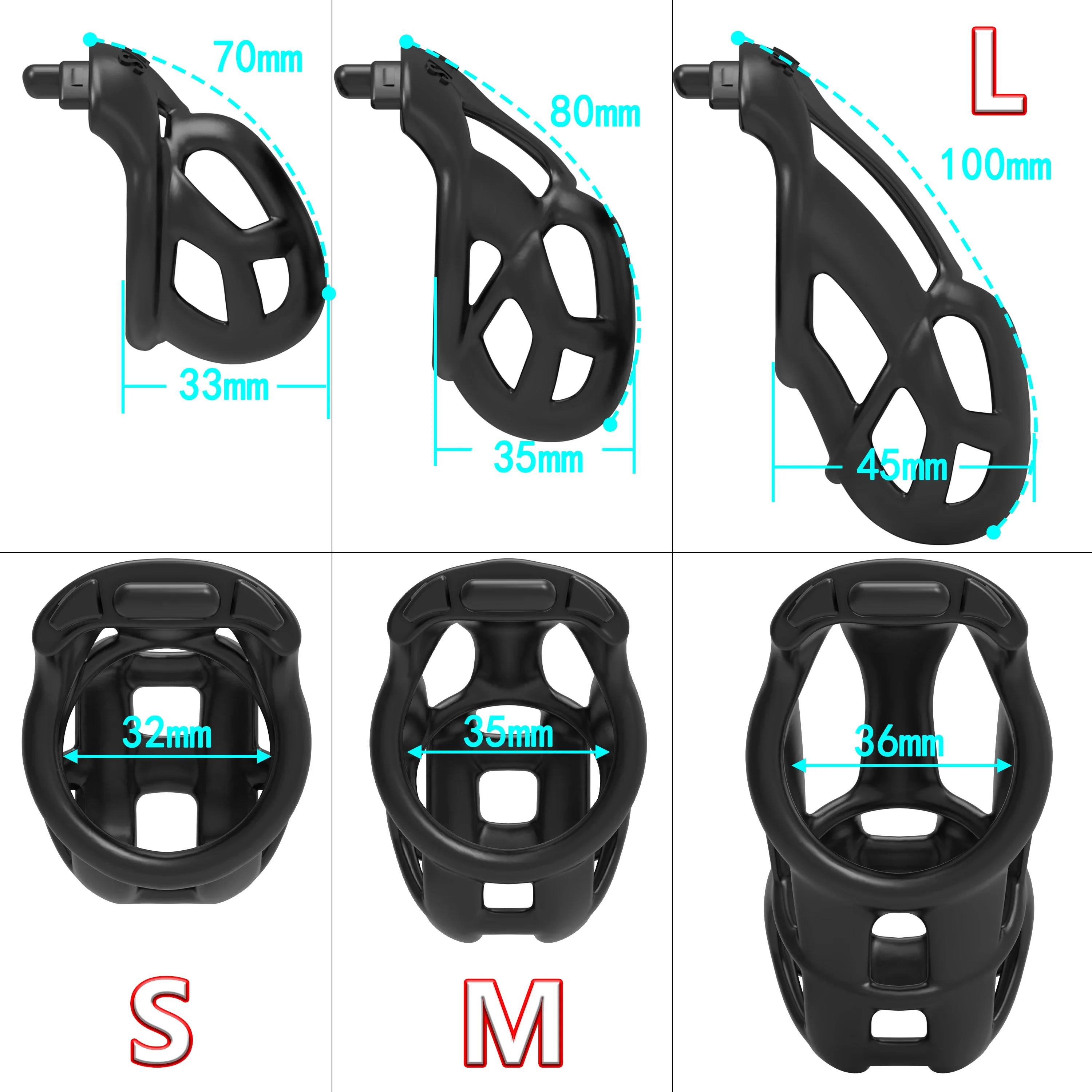 New 2.0 Arc Ring Chastity Cage - Resin Crafts incelemesi ve fiyatı