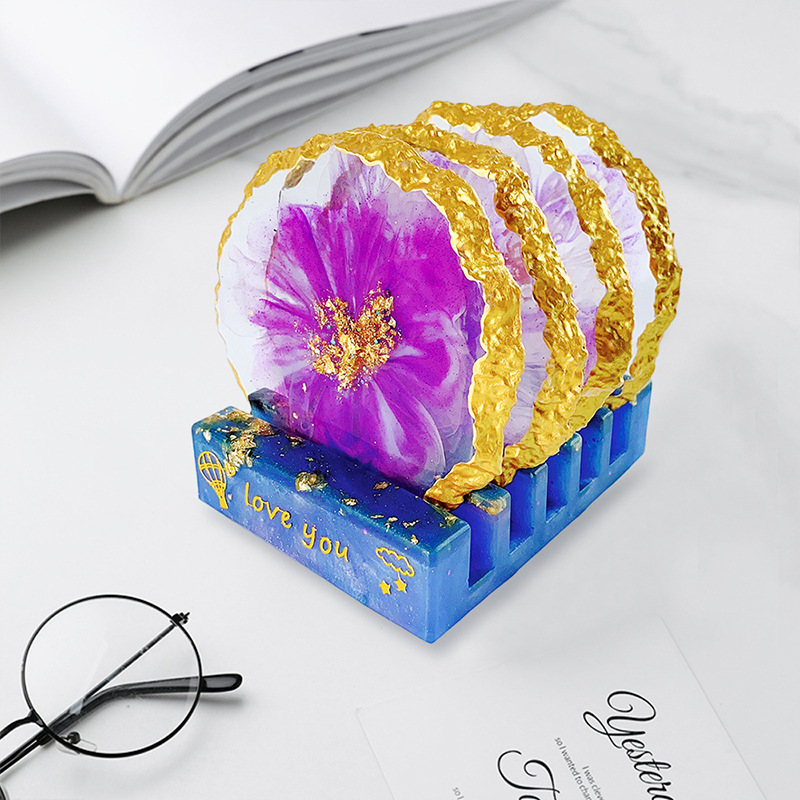 DM413 Drusy Coaster Resin Mold - Resin Craft Ideas incelemesi ve fiyatı