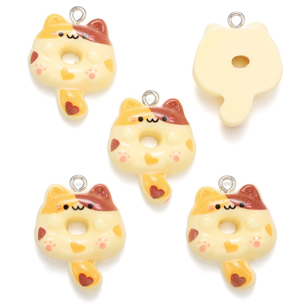10Pcs Kawaii Cartoon Cat Resin - Resin Crafts Diy incelemesi ve fiyatı