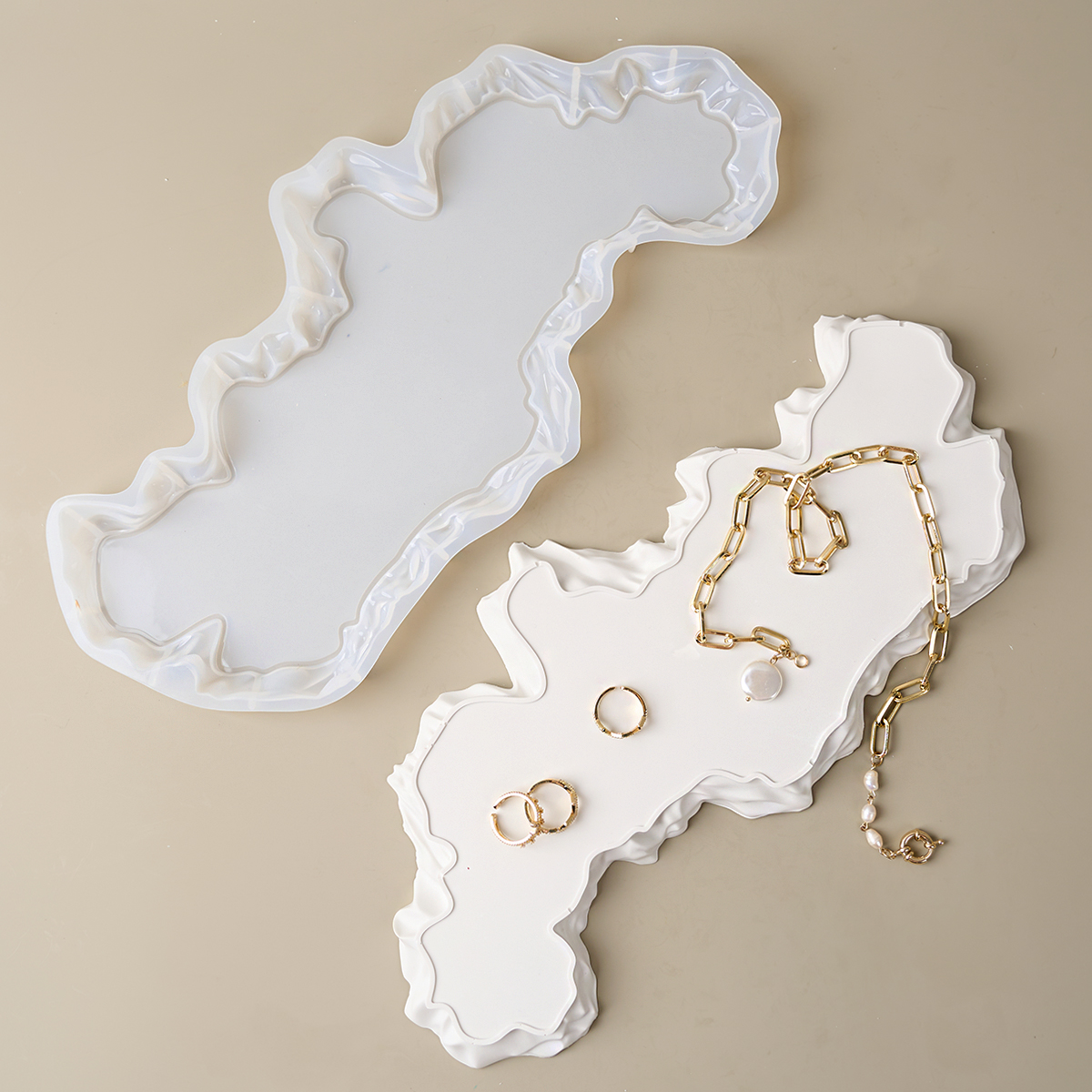 Irregular Large Tray Silicone  - Serving Tray Mold incelemesi ve fiyatı