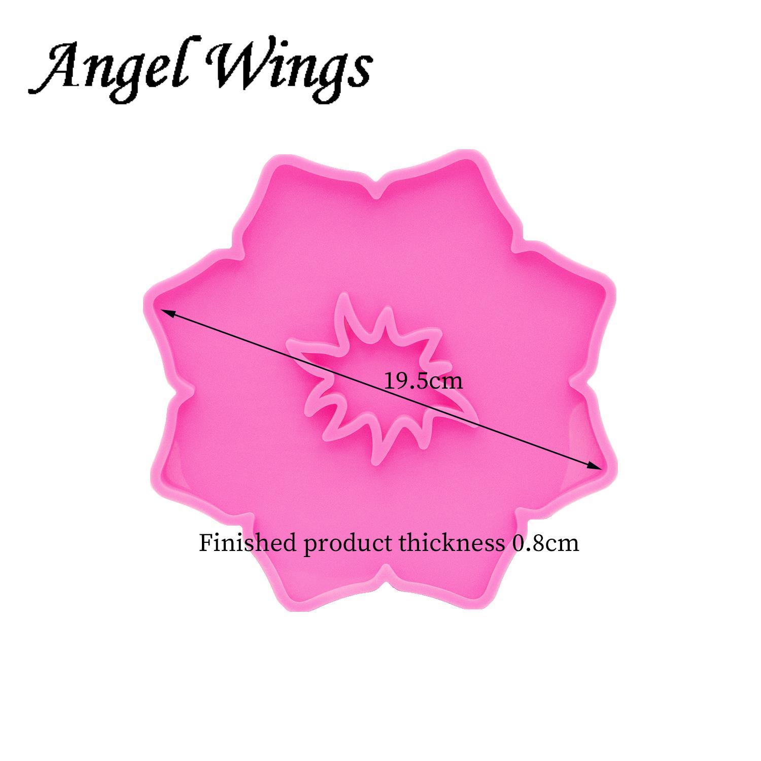 Flower Coaster Silicone Molds  - Geode Mold Silicone incelemesi ve fiyatı