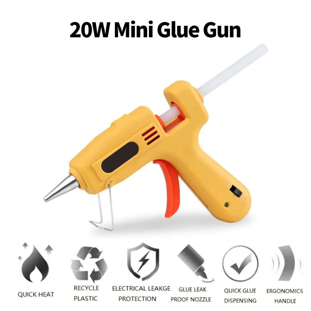 Hot Glue Gun Kit 20W Mini DIY  - Heat Gun Small incelemesi ve fiyatı