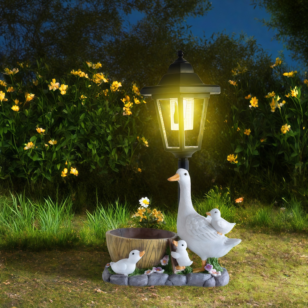 Solar Duck Night Light Garden  - Resin Craft Supplies incelemesi ve fiyatı