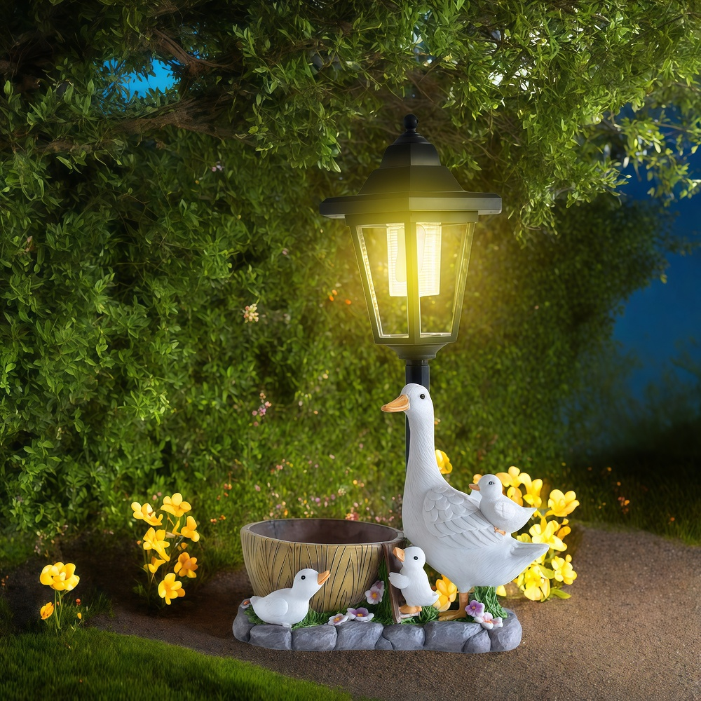 Solar Duck Night Light Garden  - Resin Craft Supplies incelemesi ve fiyatı
