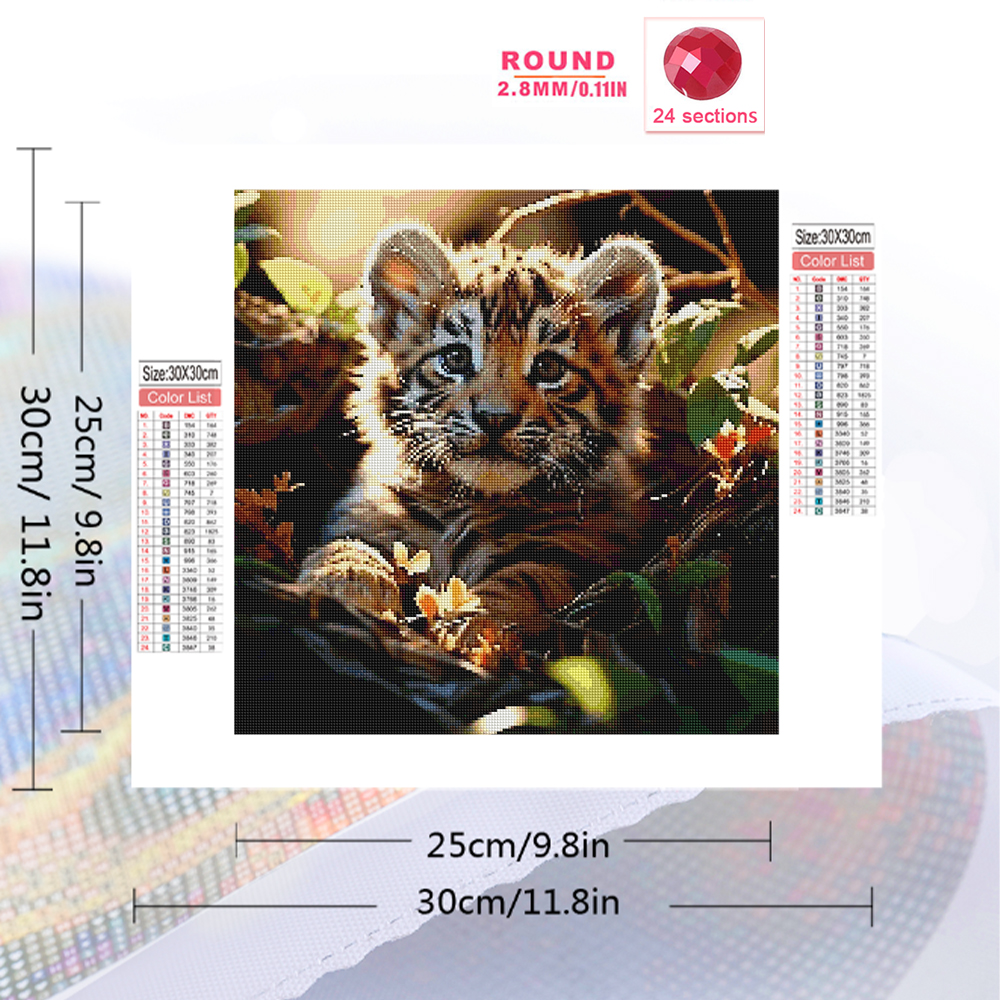 Momoart Diamond Painting Tiger - Resin Craft For Beginners incelemesi ve fiyatı
