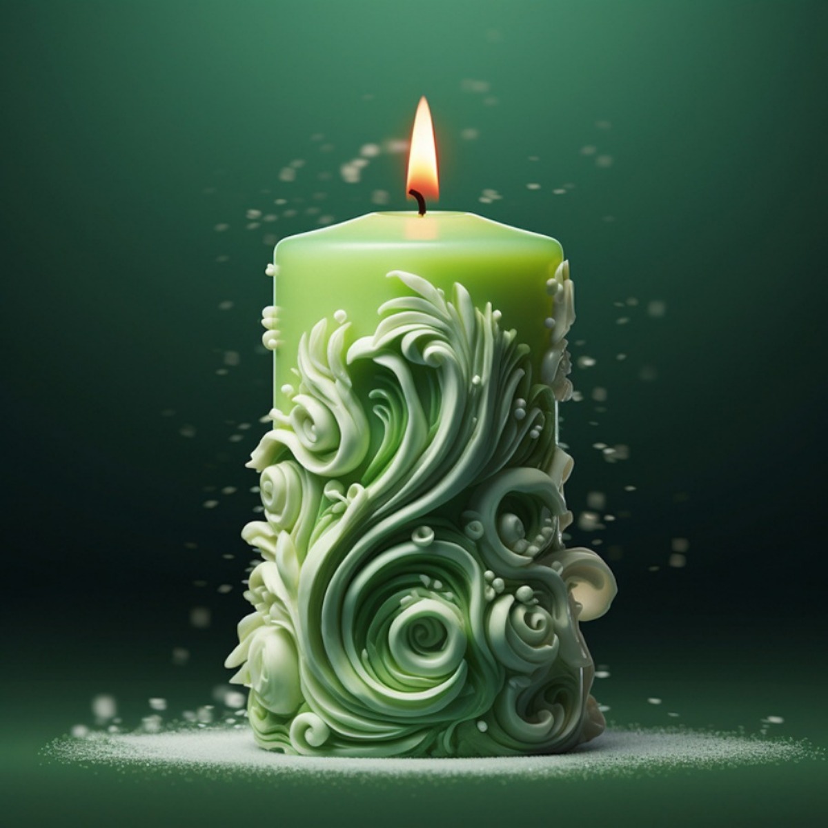 geometry Carved Cylindrical Si - Resin Ocean Wave Mold incelemesi ve fiyatı