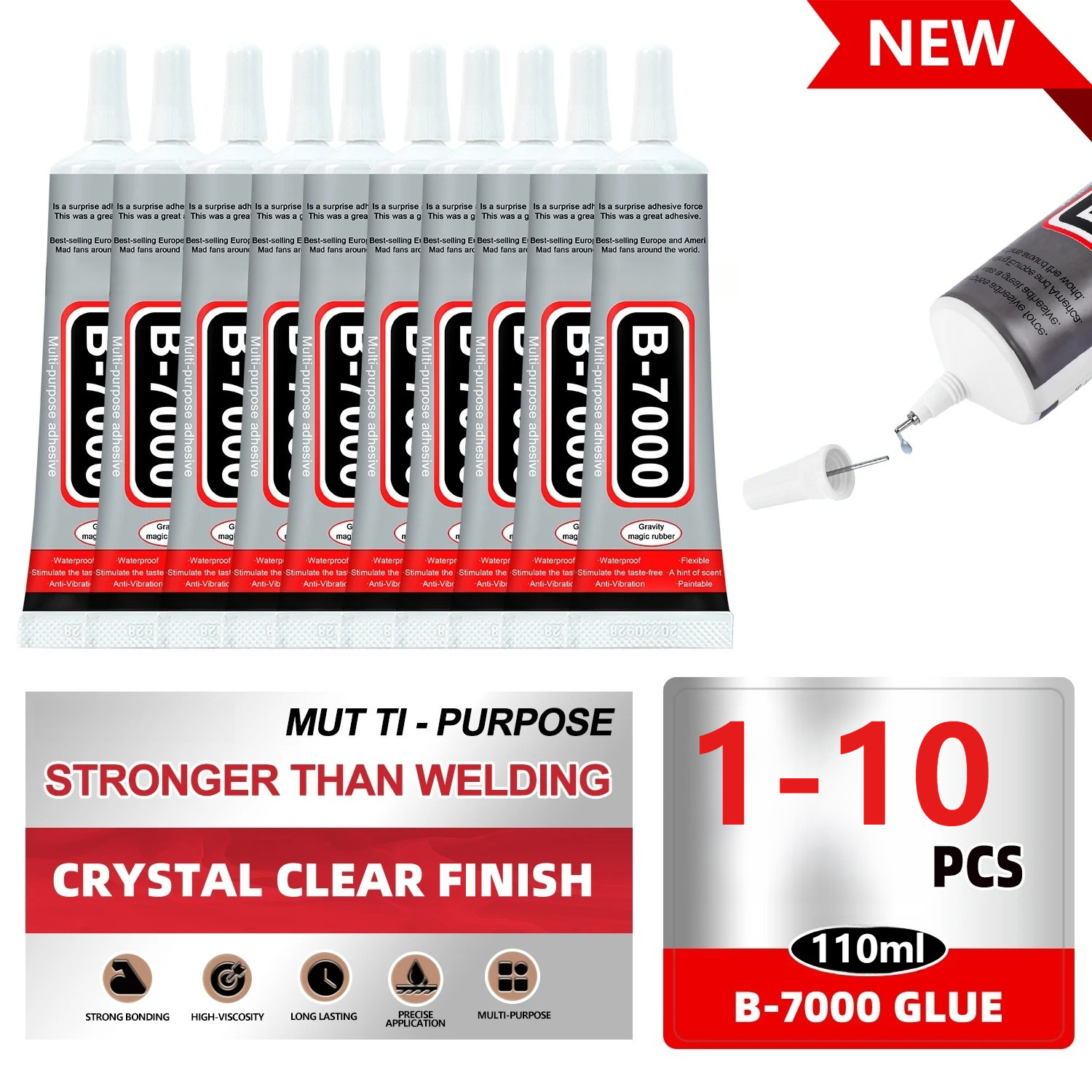 Super Glue B-7000 Loolifl 1-10 - Resin Crafts incelemesi ve fiyatı