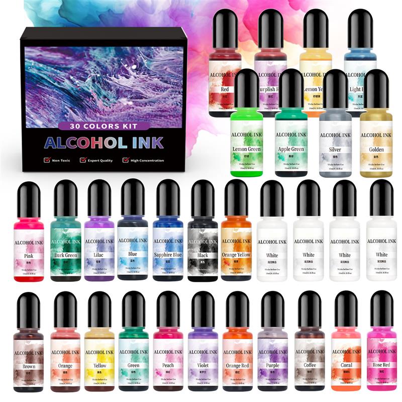 10ml/Pcs Essence Resin Alcohol - Resin Dye Alcohol incelemesi ve fiyatı