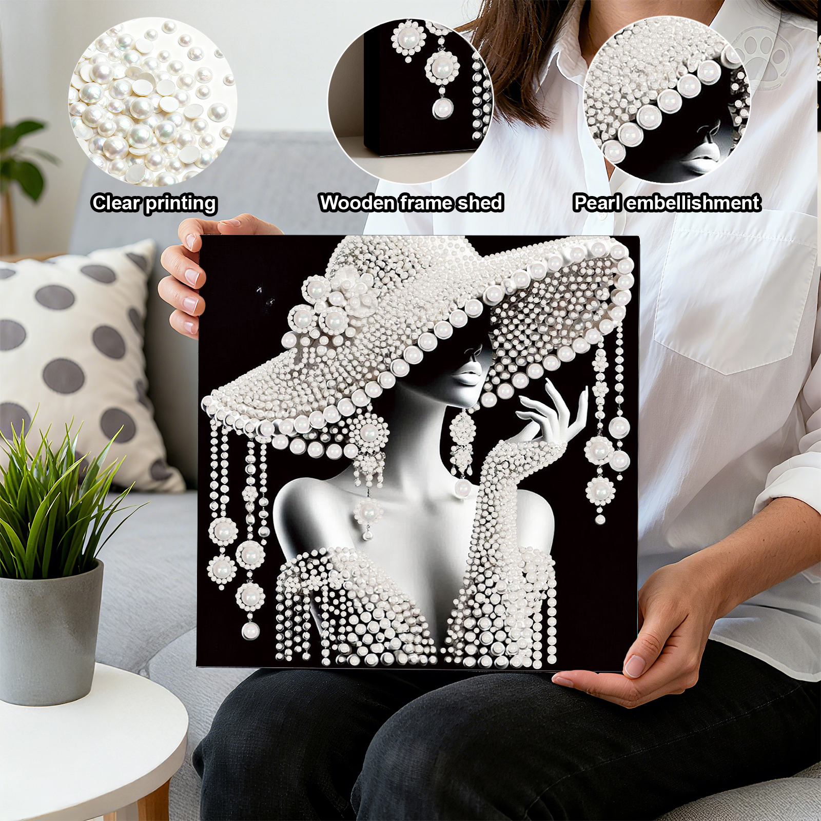 DIY Ladies Pearl Diamond Paint - Resin Craft For Beginners incelemesi ve fiyatı