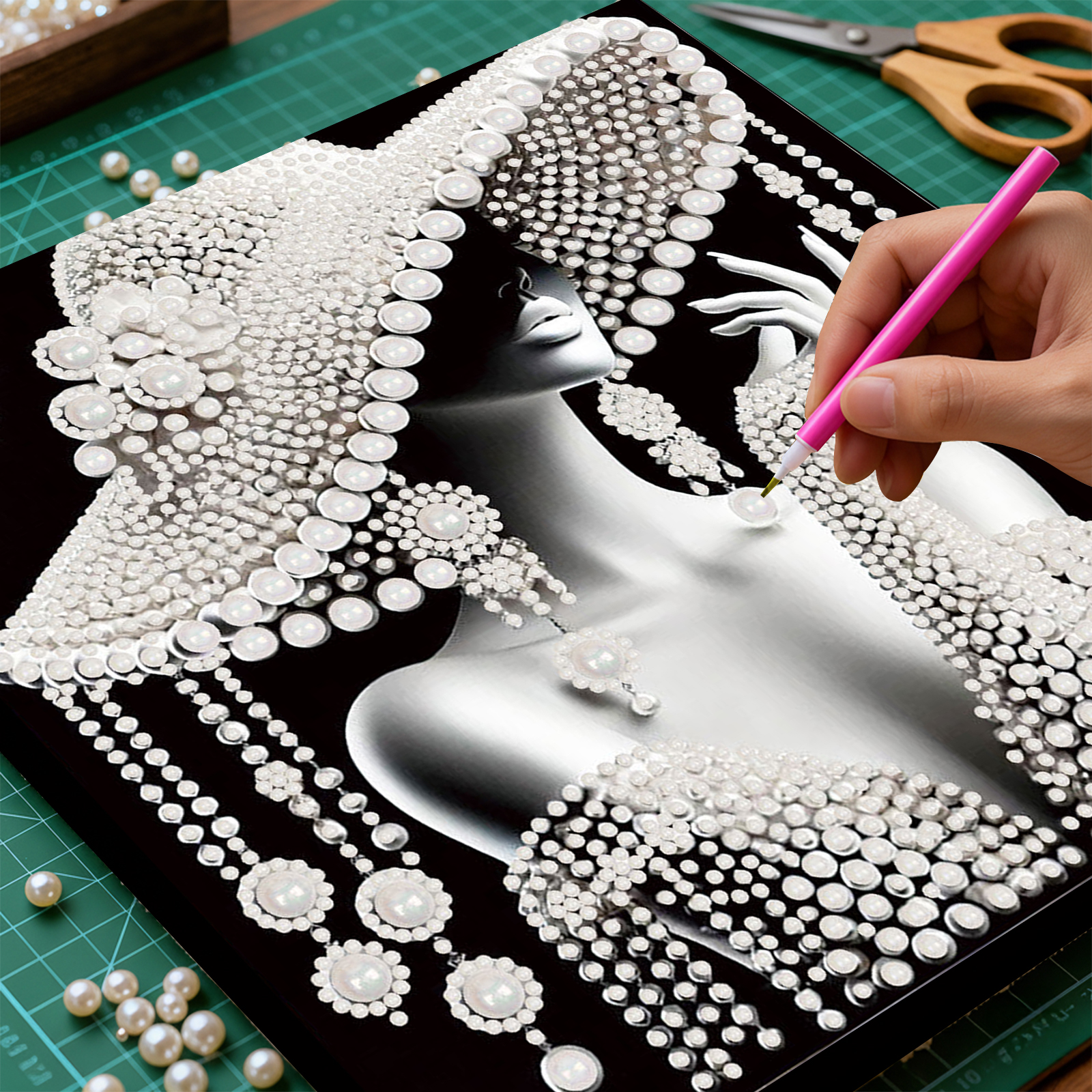 DIY Ladies Pearl Diamond Paint - Resin Craft For Beginners incelemesi ve fiyatı