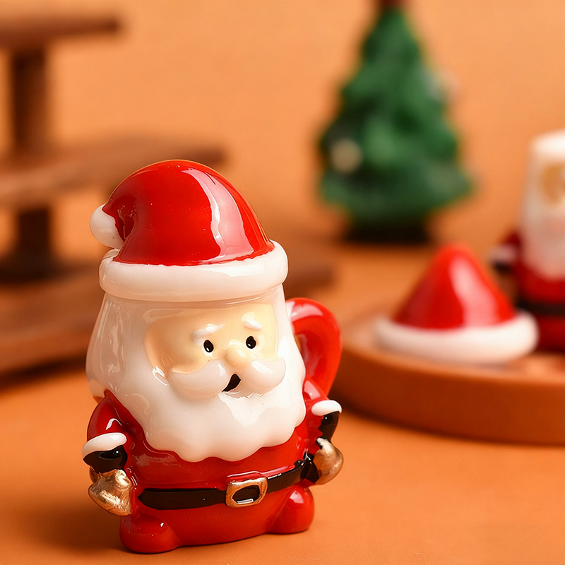 Mini Santa Teacup Ornament - R - Resin Craft Supplies incelemesi ve fiyatı